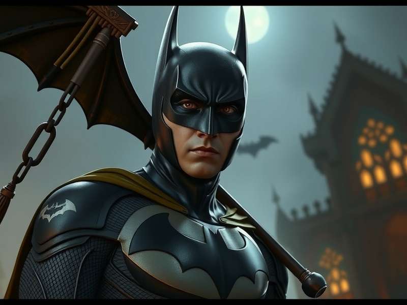 Scarecrow concept art with fear toxin mist