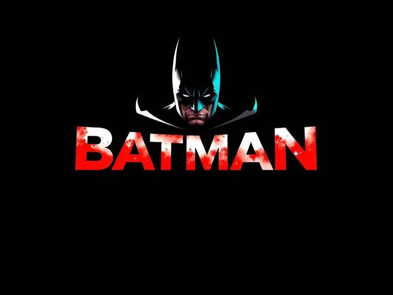 Visual breakdown of Batman logo psychological impact