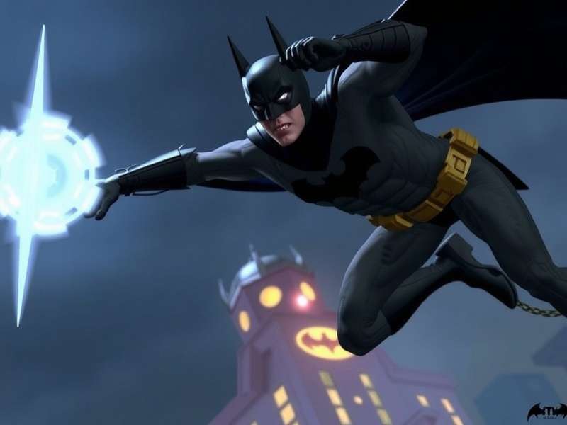 Batman Day 2023 Celebration with Batman logo and fans