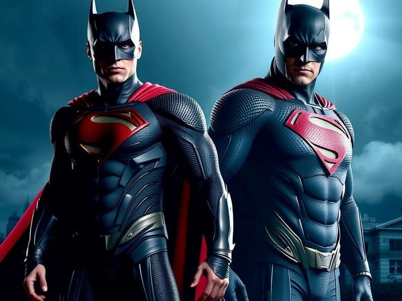 Batman v Superman Ultimate Edition theatrical poster showing Batman and Superman facing off