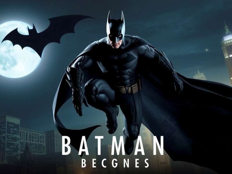 Official poster collage of Batman Begins Trilogy movies