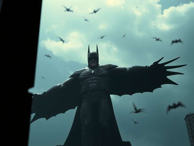 Tom Wilkinson as Carmine Falcone in Batman Begins staring intently