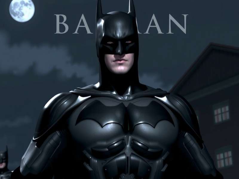 Batman Begins Tumbler Batmobile in Gotham City