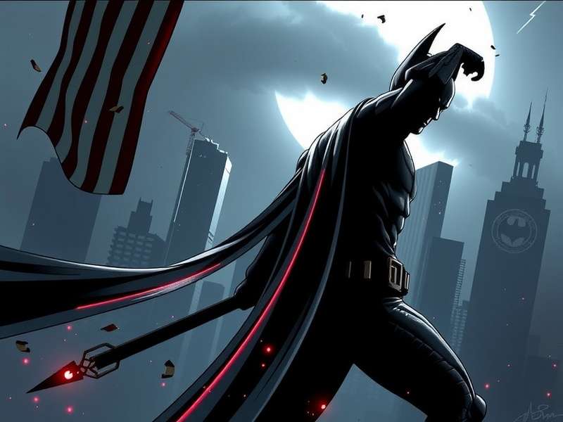 Bane breaking Batman's back over his knee