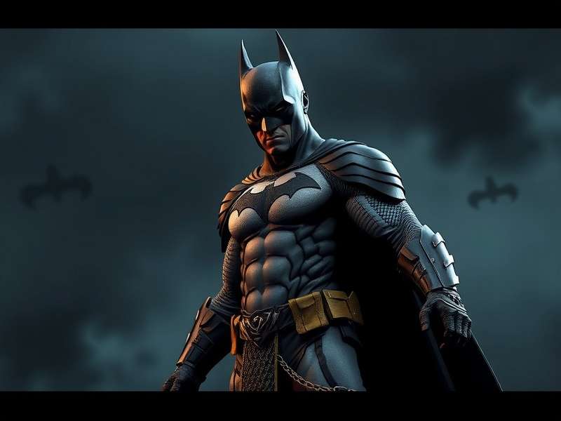 Batman Arkham Knight gameplay featuring Batman and the Batmobile