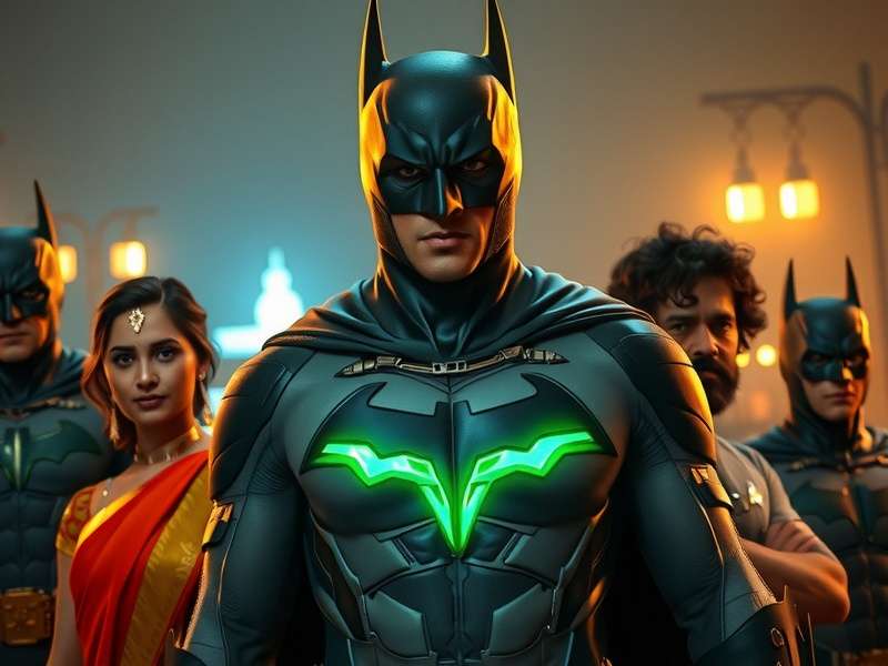 Val Kilmer as Batman in Batman Forever with dramatic lighting