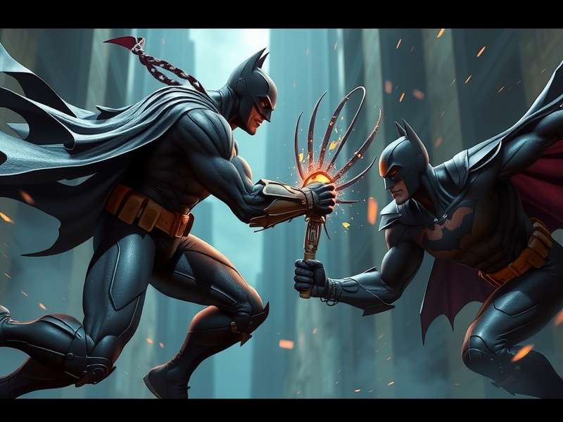 Tactical breakdown of Batman vs Bane sewer fight scene showing combat positions