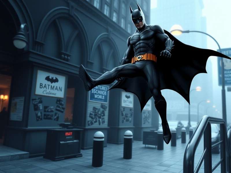 Neal Hefti composing the original Batman theme song sheet music