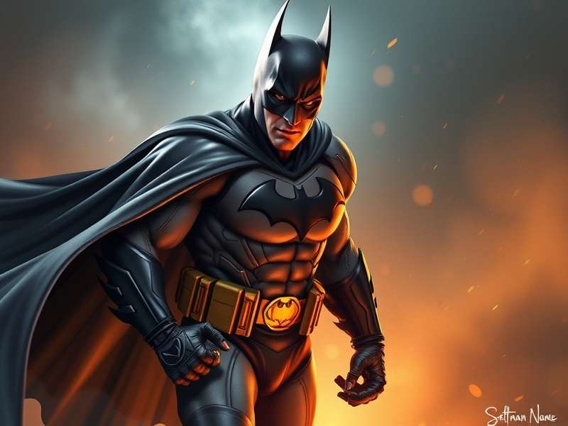 Batman Game Main Cover Art