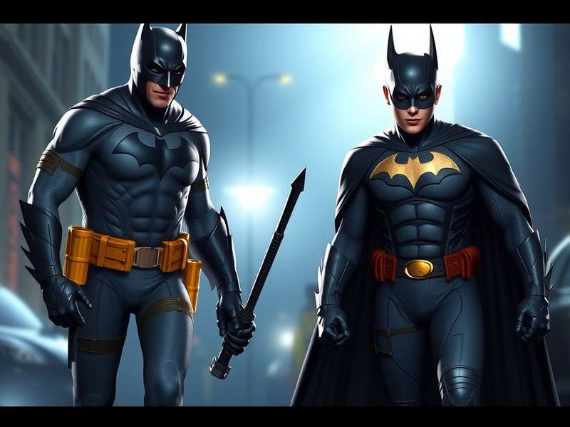 Evolution of Batman and Robin costumes through the ages from 1940 to present day
