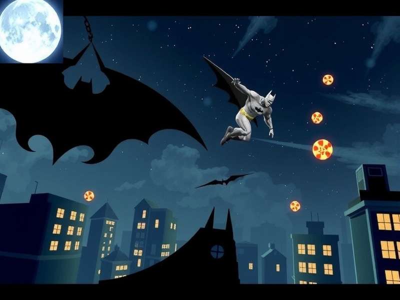 Batman and Robin face Two-Face and Riddler in the climactic battle at Claw Island