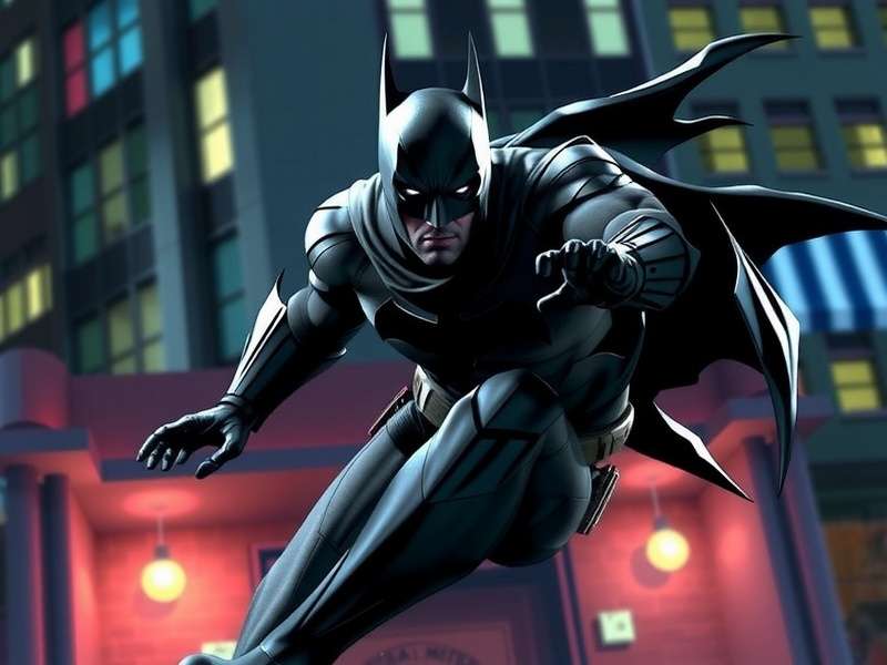 Batman Ninja movie poster featuring Batman in samurai armor