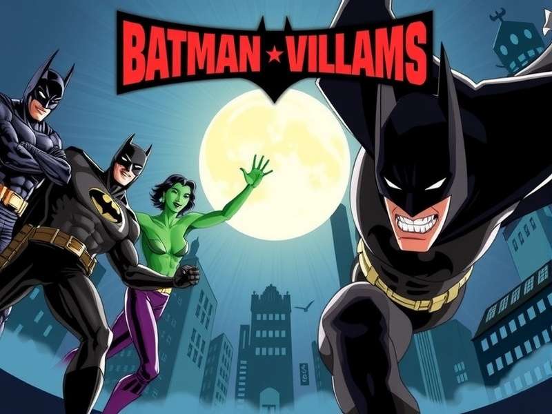 Bane with his iconic mask and muscular physique