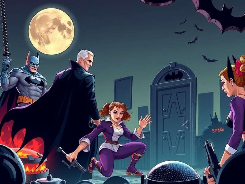 The Joker laughing maniacally