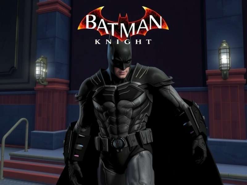 Comparison of Batman Arkham Knight default suit vs. multiple modded suits including classic comic and movie versions