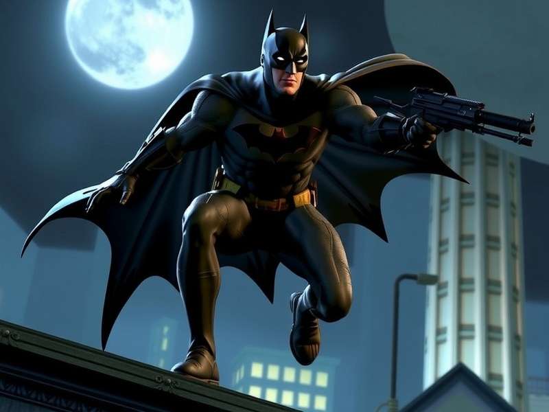 Box art for Batman Returns video game showing Batman, Penguin, and Catwoman