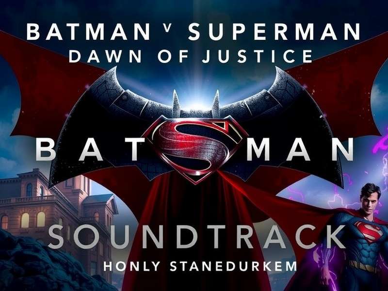 Official cover art for Batman V Superman Dawn of Justice Soundtrack