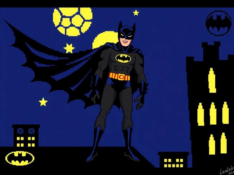 Vintage sheet music for the 1966 Batman Theme Song by Neal Hefti