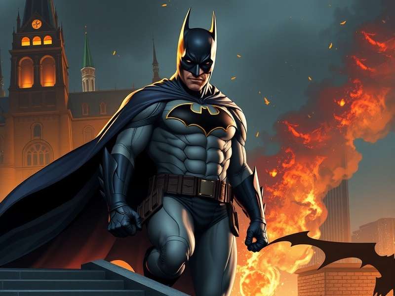 Batman combat system tutorial showing combo moves