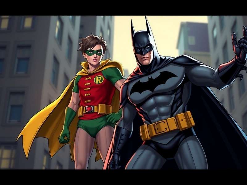Batman And Robin Cast ensemble featuring George Clooney, Chris O'Donnell, Arnold Schwarzenegger, Uma Thurman and others in costume