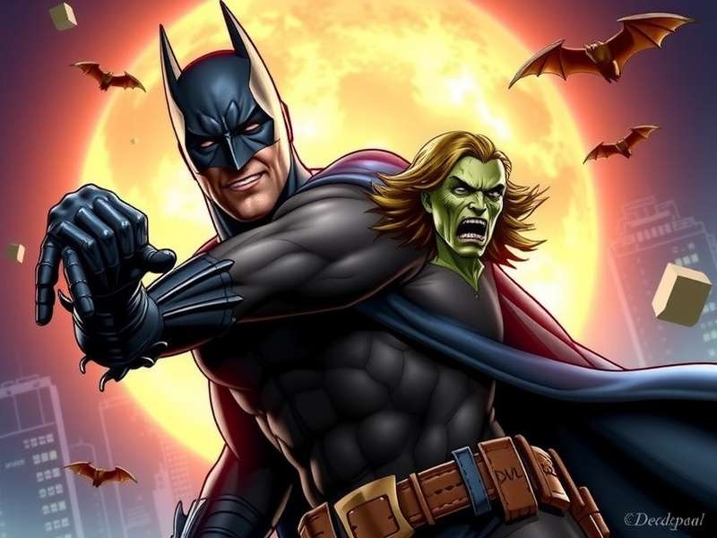 Batman Forever Two Face – official game artwork featuring the Dark Knight and Harvey Dent