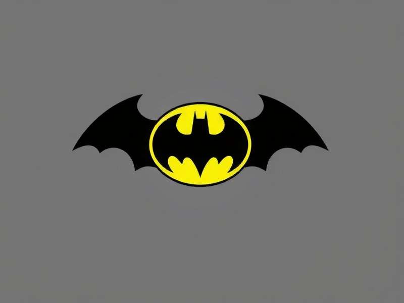 Batman Logo evolution timeline from 1939 to 2025 showing key design changes
