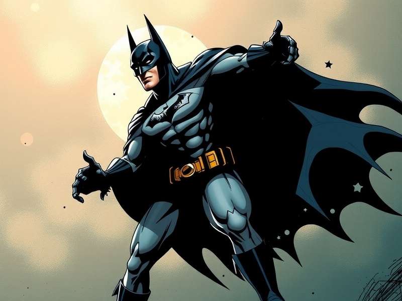 Batman gameplay screenshot showing combat combo against enemies in Gotham